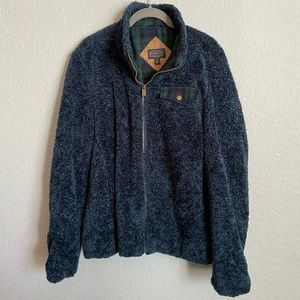 Navy Pendleton Jacket